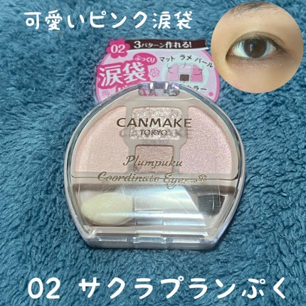 プランぷくコーデアイズ/キャンメイク/パウダーアイシャドウを使ったクチコミ(1枚目)