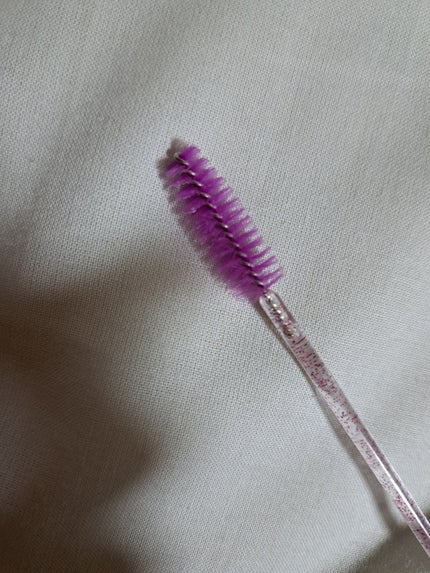 スクリューブラシ使い捨て化粧筆100本/Annhua/マスカラを使ったクチコミ(2枚目)