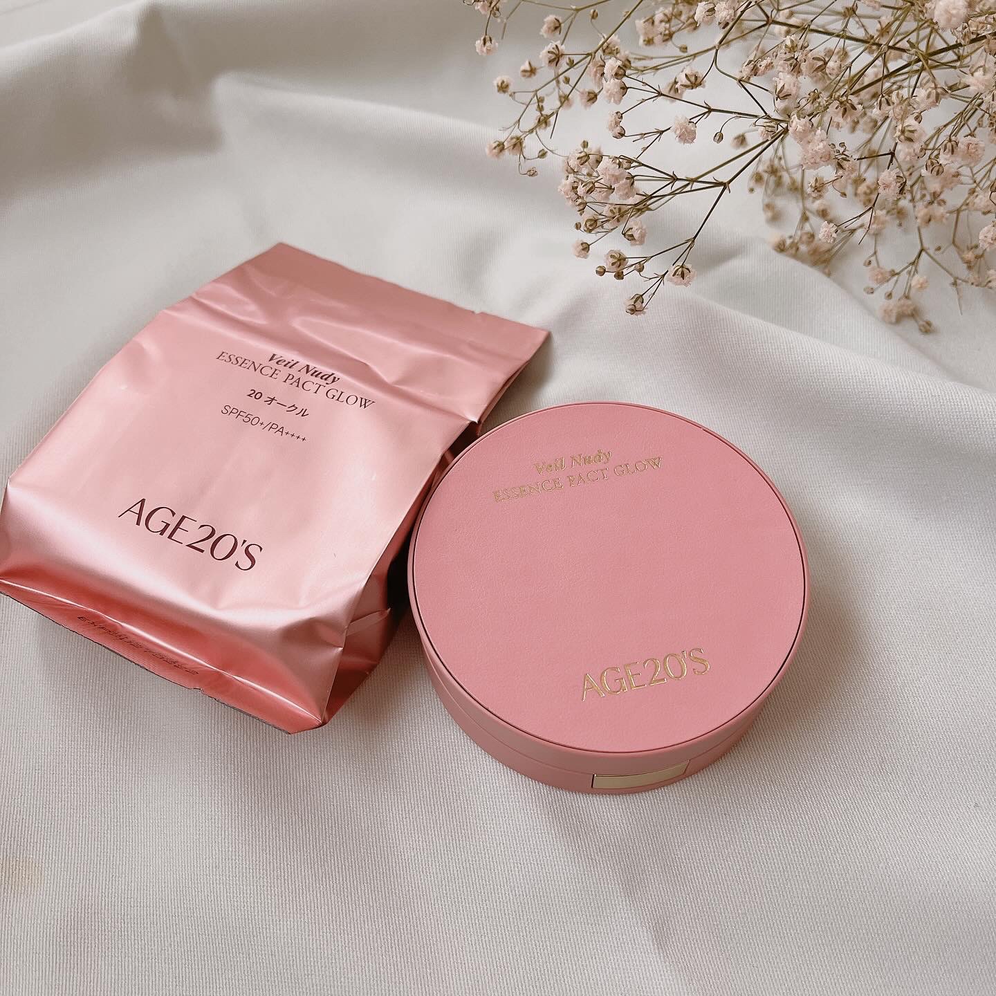 ヴェールヌーディ エッセンスパクトグロウ/AGE20’s/クリーム・エマルジョンファンデーションを使ったクチコミ（3枚目）