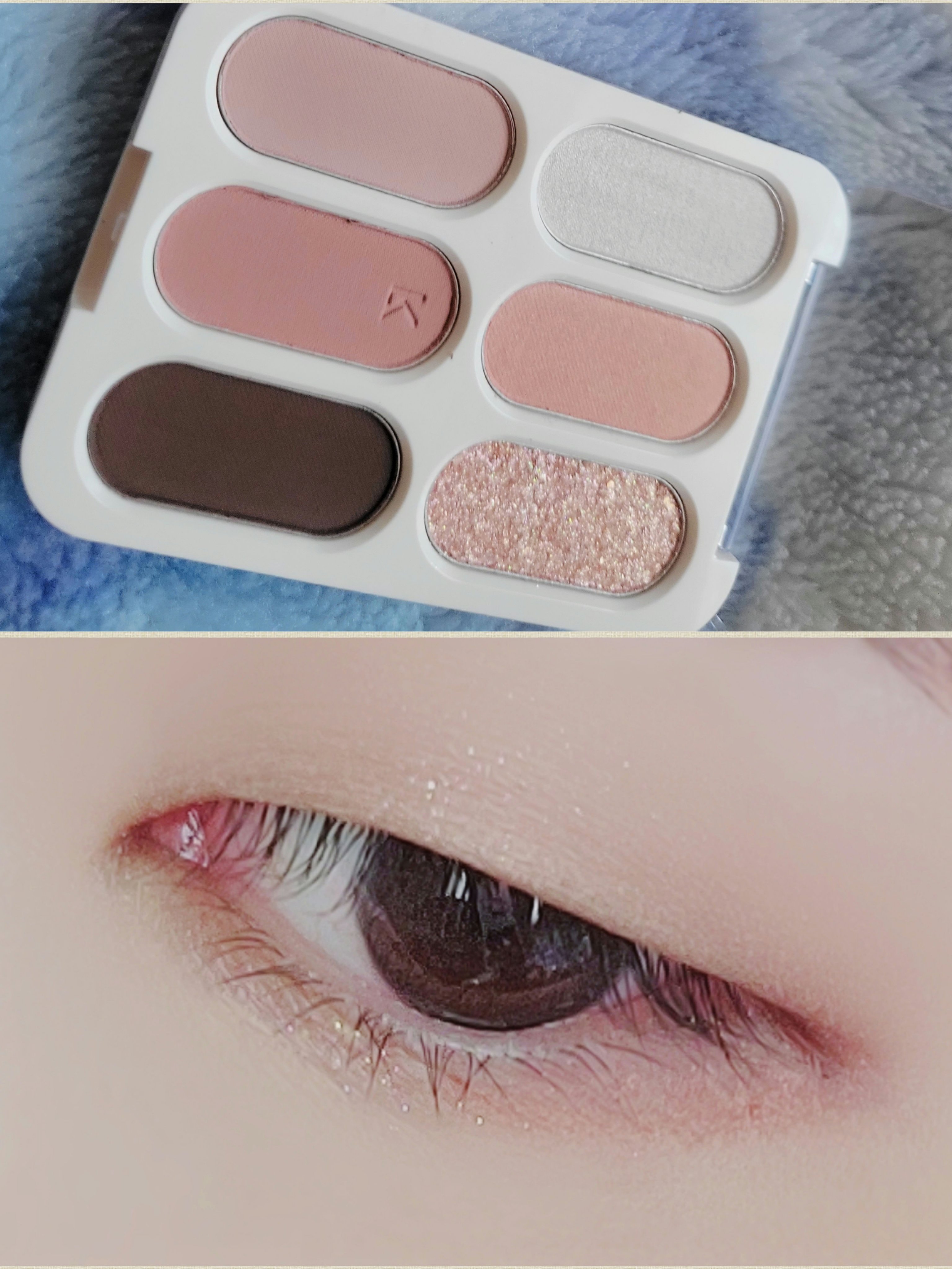 フォーエバー6アイパレット/Laka/アイシャドウパレットを使ったクチコミ（3枚目）