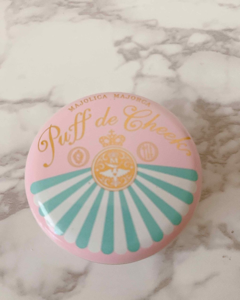 パフ・デ・チーク/MAJOLICA MAJORCA/パウダーチークを使ったクチコミ(1枚目)