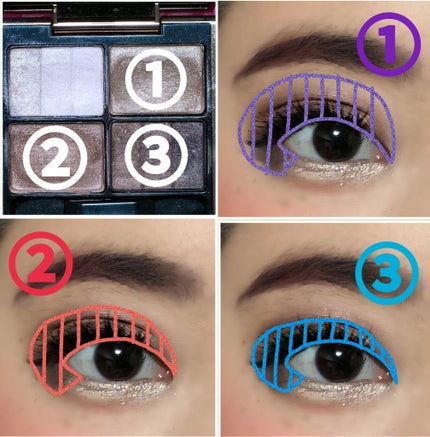 ミックスアイブロウ/キャンメイク/パウダーアイブロウを使ったクチコミ(4枚目)