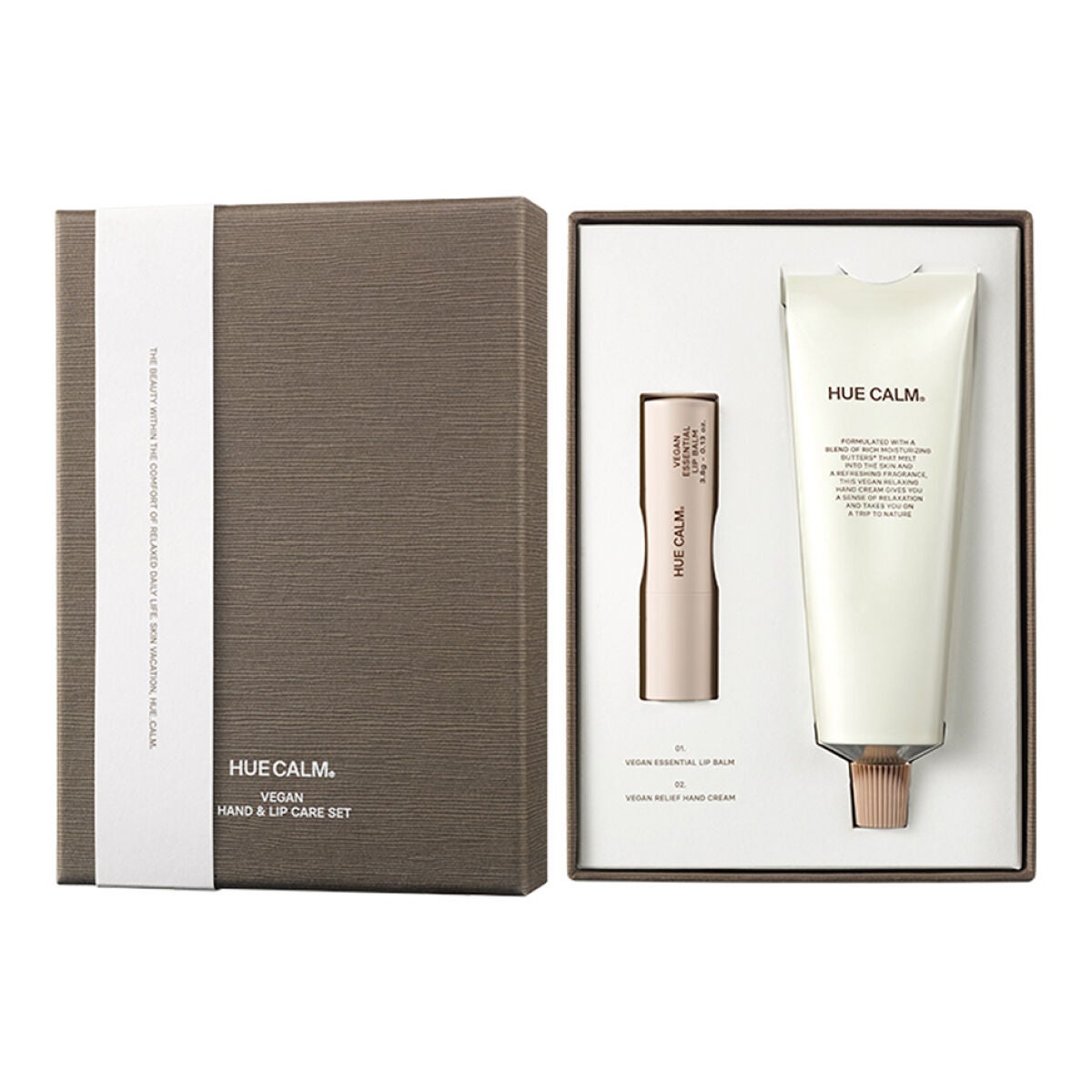 ヴィーガンハンド&リップケアセット HUE_CALM