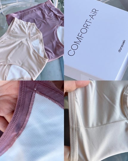 サニタリー吸水ショーツ/dansaek/その他生理用品を使ったクチコミ(6枚目)