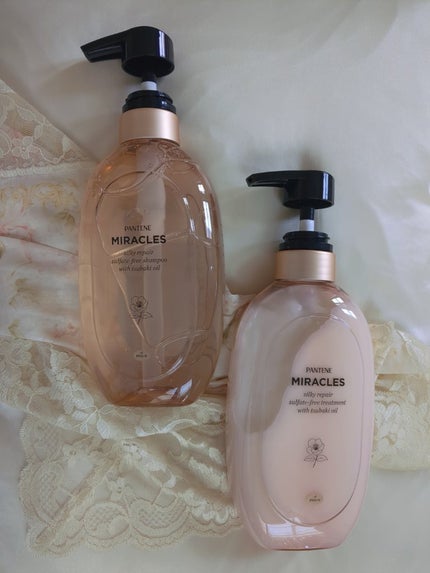 ミラクルズ サルフェート無添加&ジェントルリペア ボンドリペア シャンプー/トリートメント/パンテーン/市販シャンプーを使ったクチコミ(1枚目)