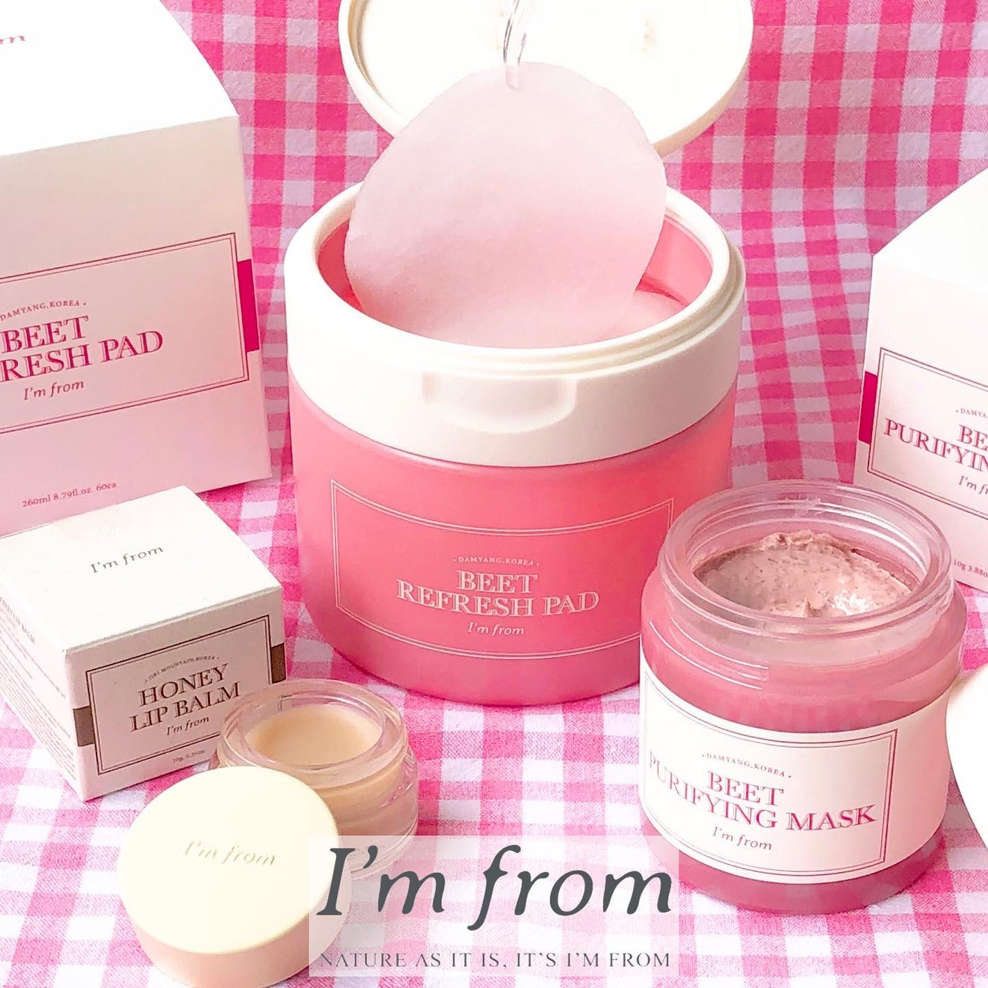 ビーツピュリファイングフェイスマスク/I'm from/洗い流すパック・マスクを使ったクチコミ(5枚目)