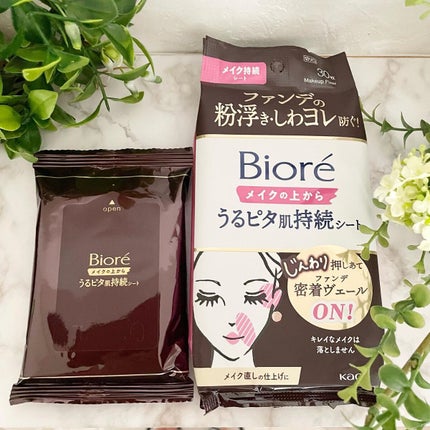 ビオレメイクの上からうるピタ肌持続シート/ビオレ/フェイスシートを使ったクチコミ(1枚目)