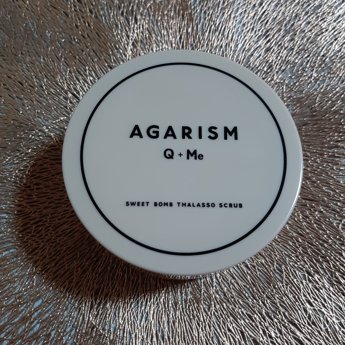 Q+Me スウィート ボム タラソ スクラブ/AGARISM/バスト・ヒップケアを使ったクチコミ(1枚目)