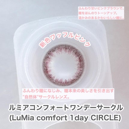 LuMia comfort 1day CIRCLE/LuMia/ワンデー(1DAY)カラコンを使ったクチコミ(3枚目)