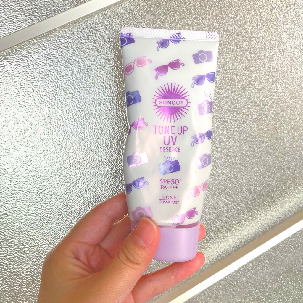 トーンアップUV エッセンス/サンカット®/日焼け止めローションを使ったクチコミ（1枚目）