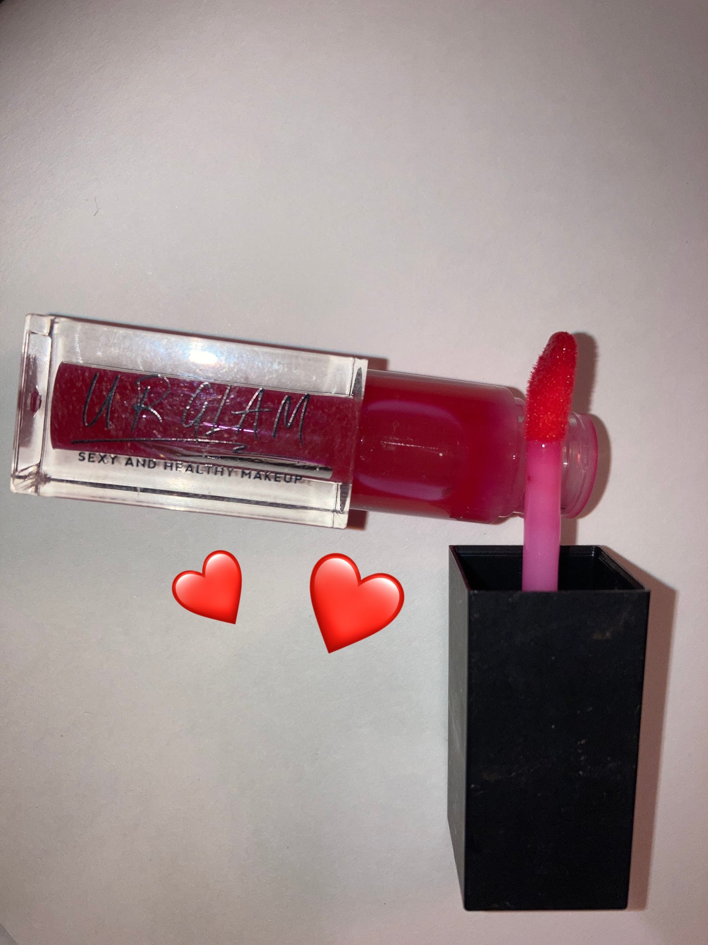 UR GLAM LIP OIL/U R GLAM/リップグロスを使ったクチコミ(1枚目)