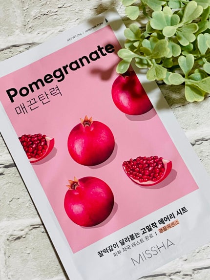 エアリーシートマスク/MISSHA/シートマスク・パックを使ったクチコミ(1枚目)