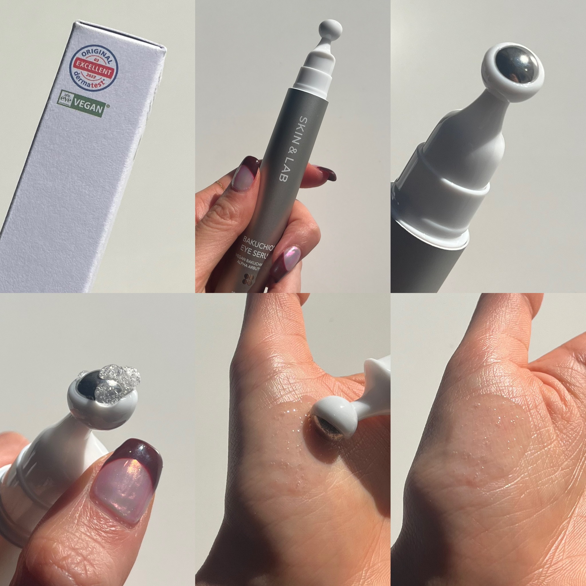 ヴィーガン バクチオールアイセラム/SKIN&LAB/アイケア・アイクリームを使ったクチコミ（3枚目）