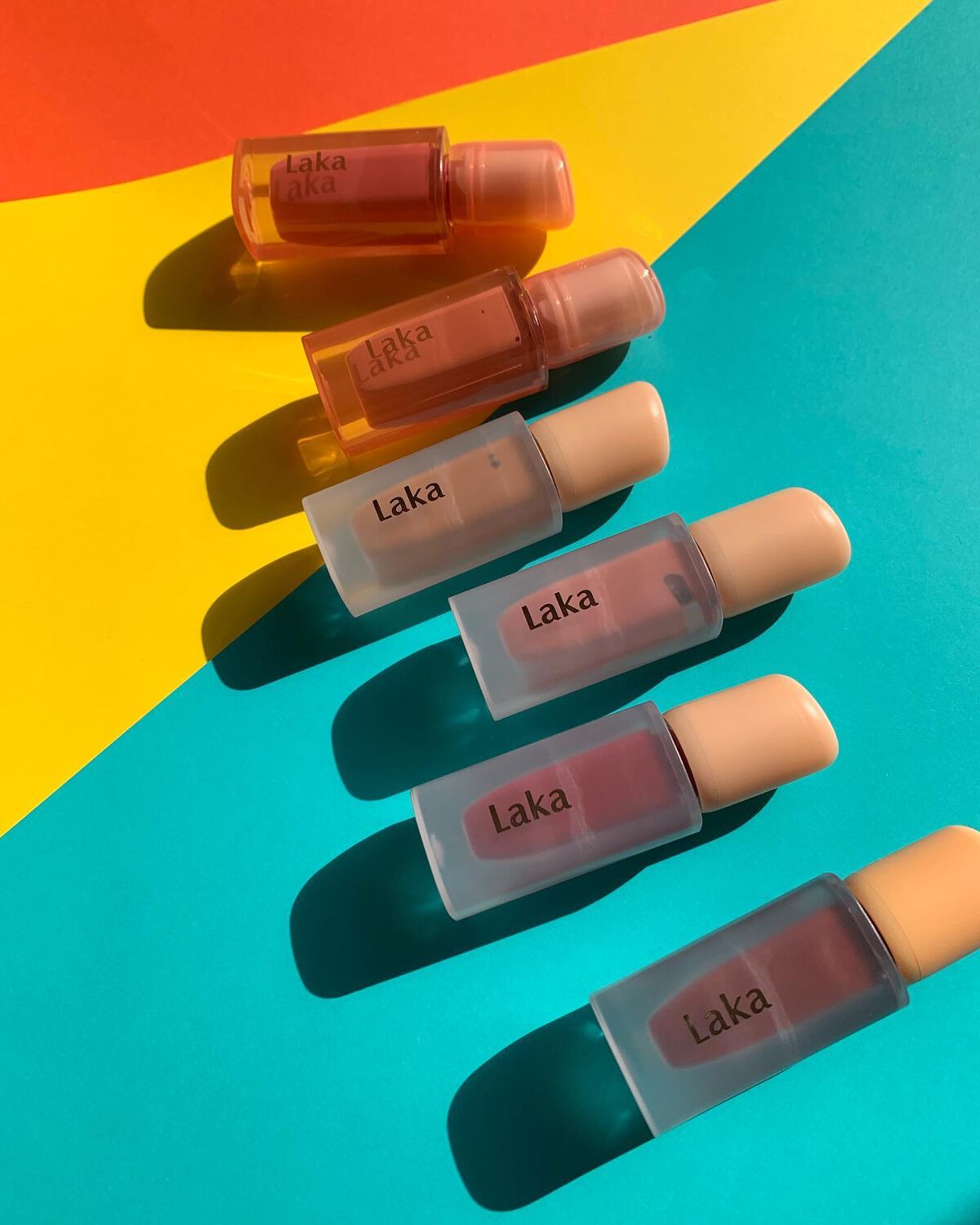 ジェリーイングヌードグロス/Laka/リップグロスを使ったクチコミ（2枚目）