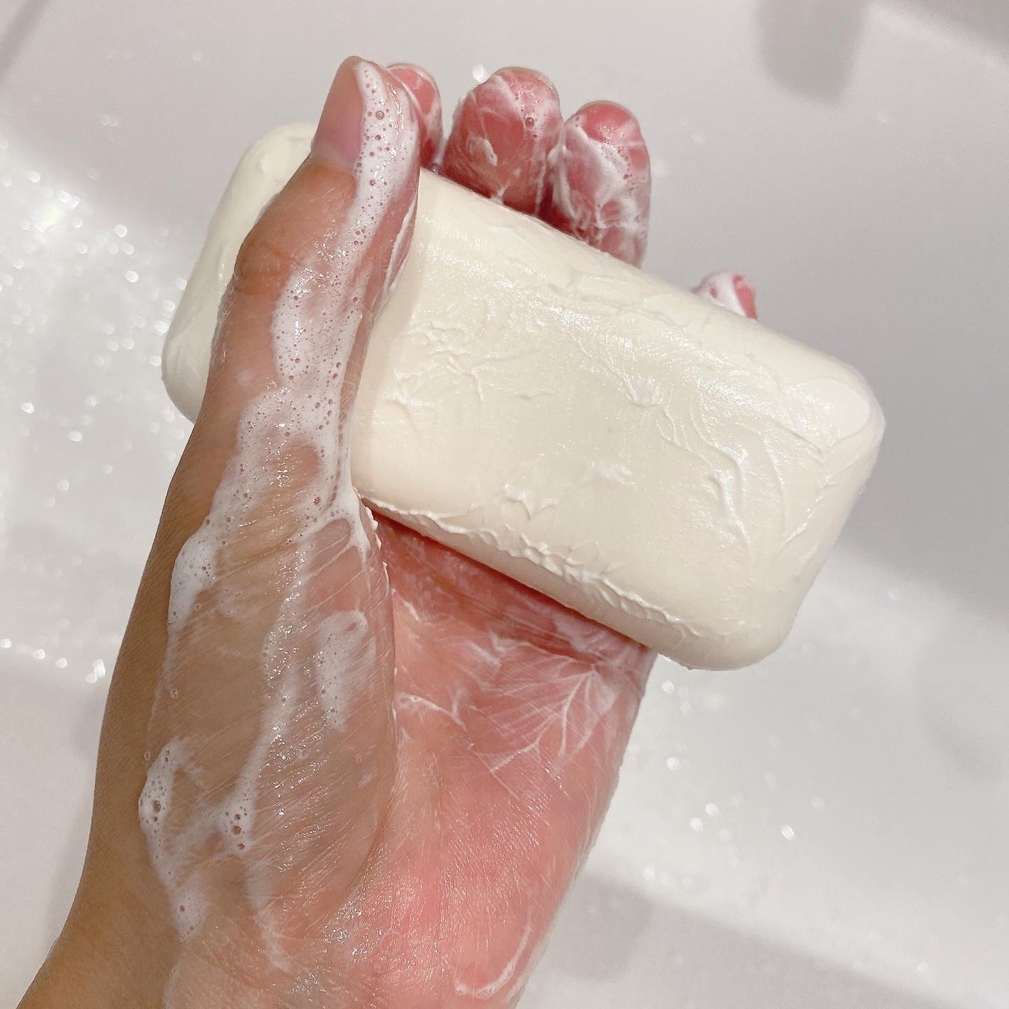 ティーツリースキンケアソープ/ミックコスモ/洗顔石鹸を使ったクチコミ(2枚目)