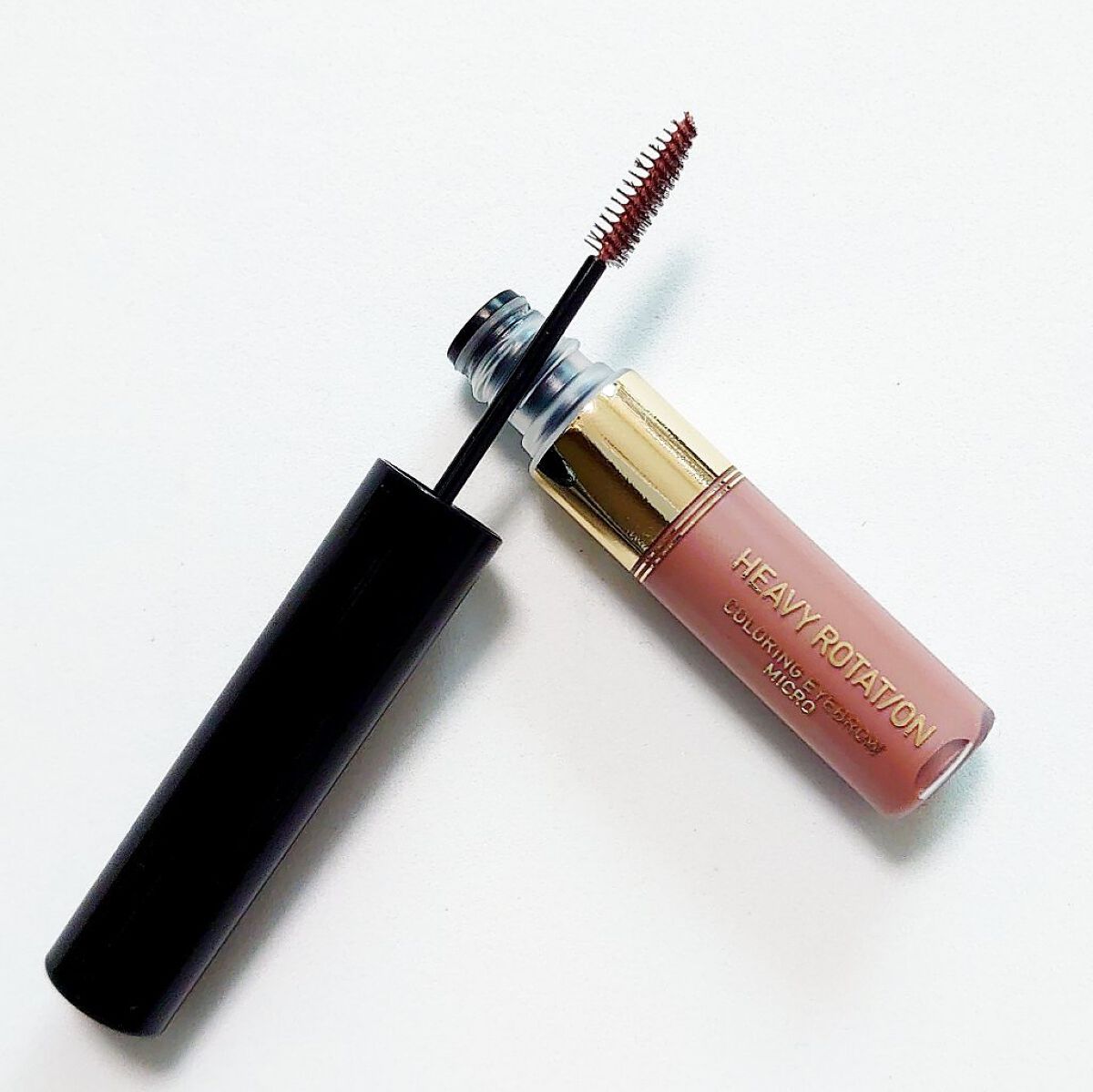 カラーリングアイブロウ マイクロ/ヘビーローテーション/眉マスカラを使ったクチコミ（2枚目）