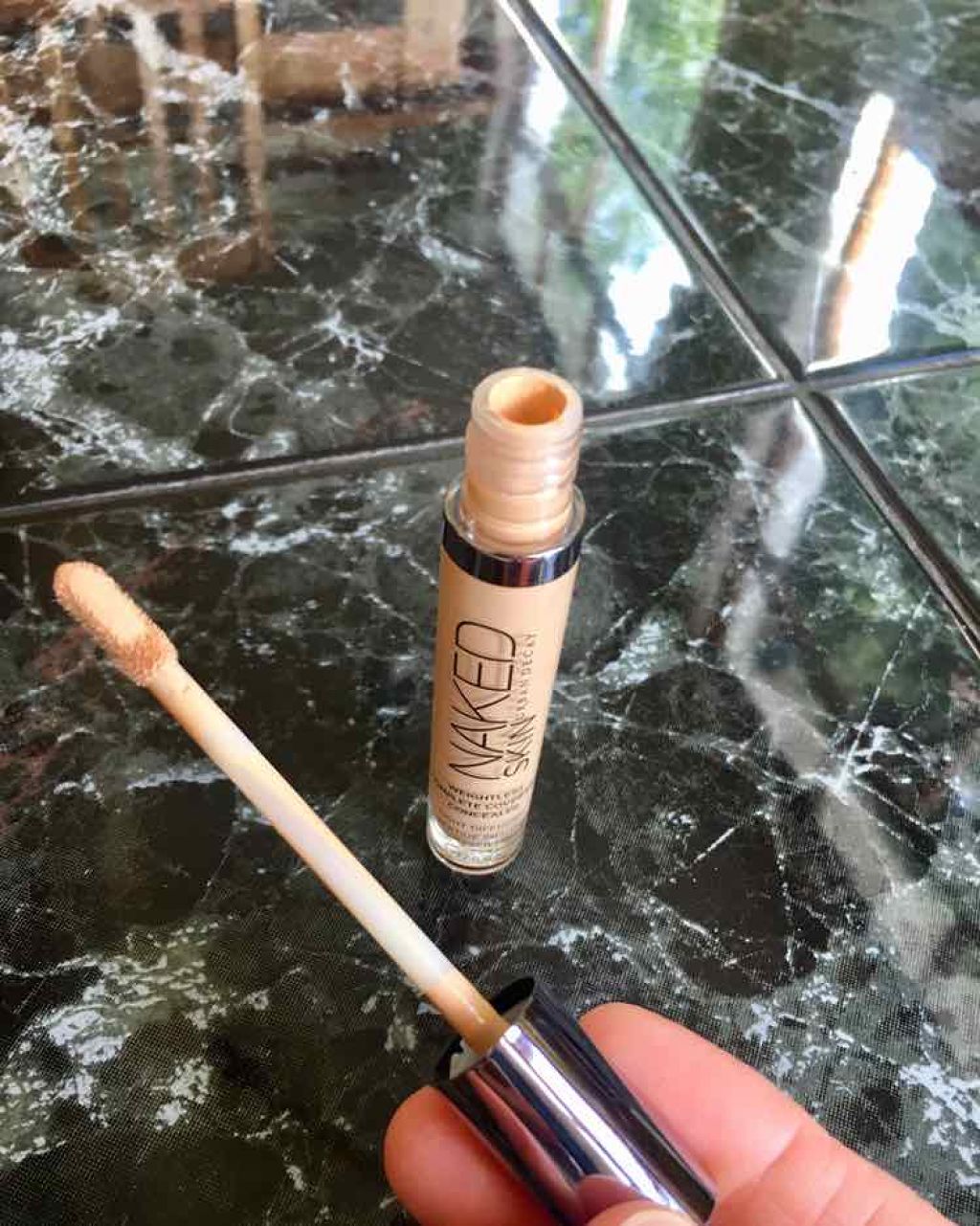 Naked Skin/アーバンディケイ/リキッドファンデーションを使ったクチコミ(2枚目)