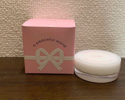 LOVE ソリッドパフューム/a peaceful world/練り香水を使ったクチコミ(1枚目)