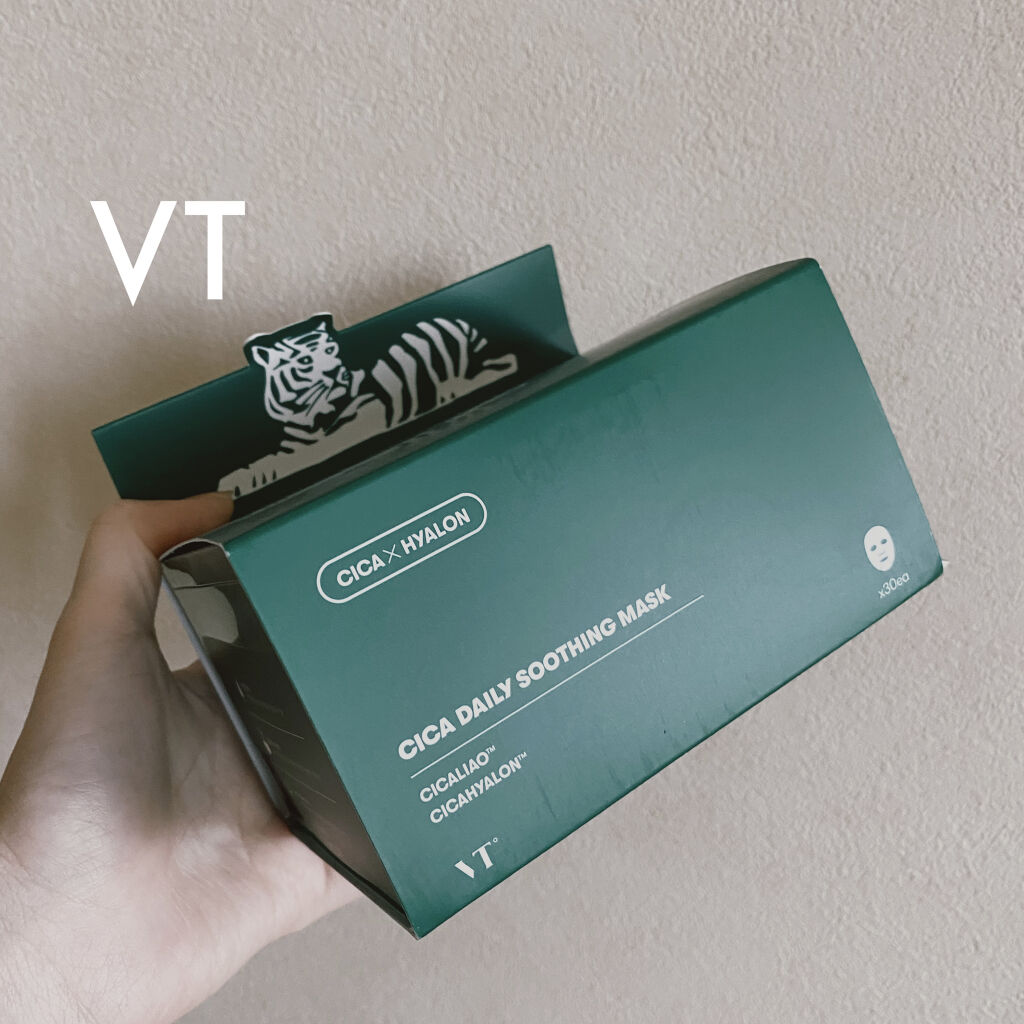 CICA デイリースージングマスク/VT/シートマスク・パックを使ったクチコミ（1枚目）