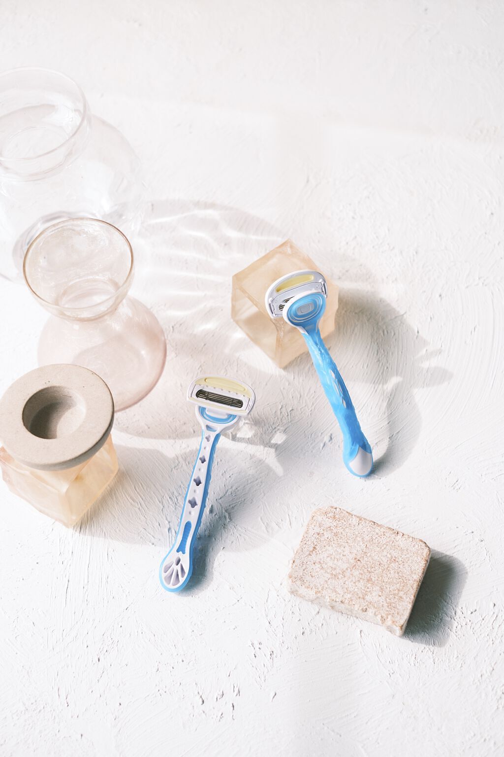 アクアフィット　敏感肌用 2本入/貝印/シェーバーを使ったクチコミ（1枚目）