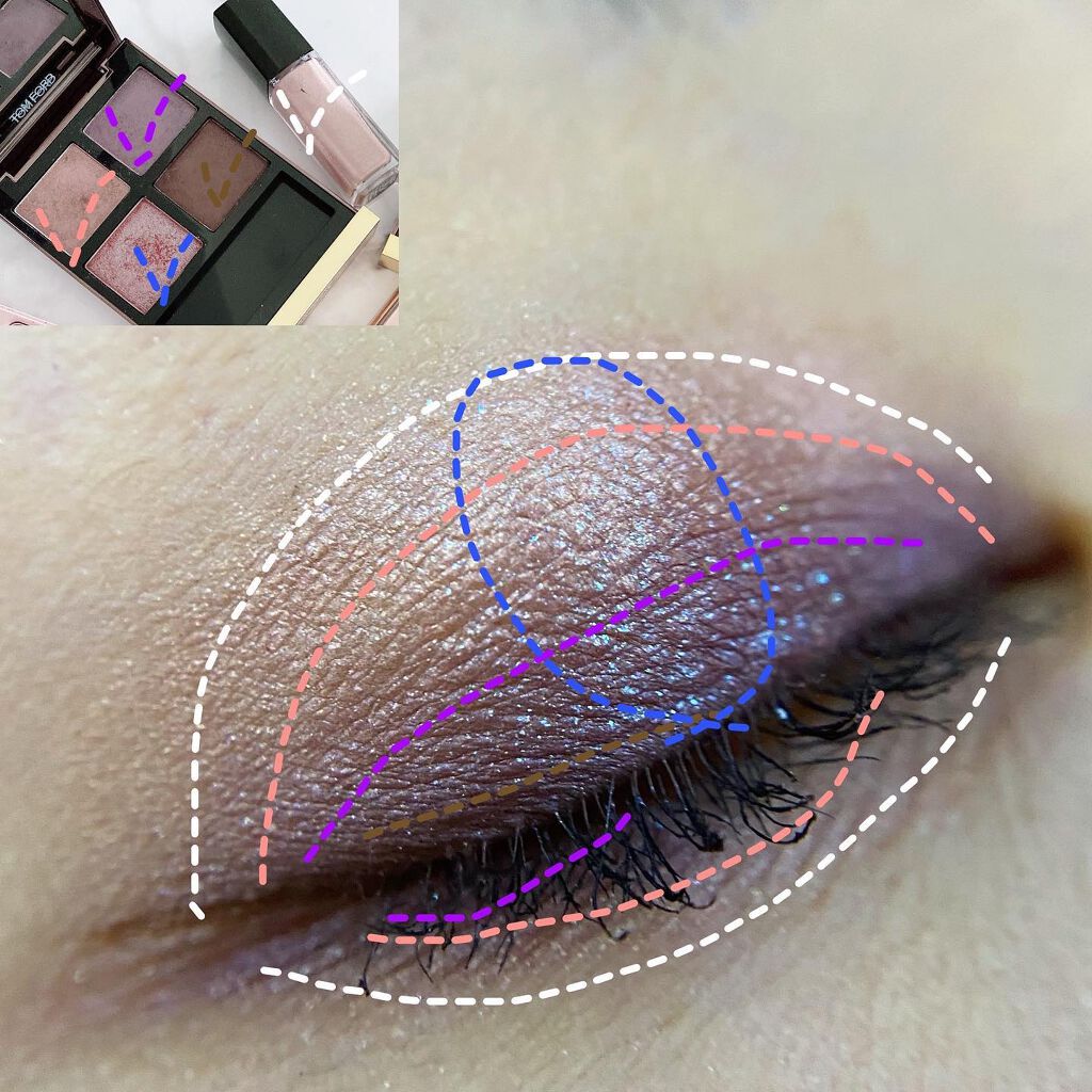 アイ カラー クォード/TOM FORD BEAUTY/アイシャドウパレットを使ったクチコミ(6枚目)