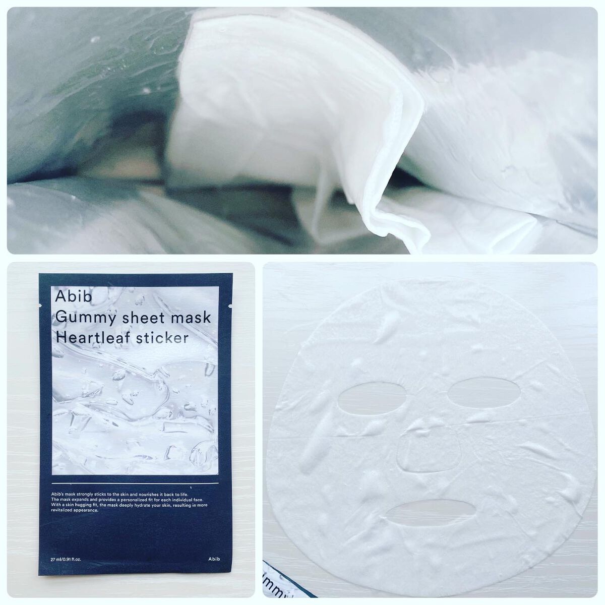 弱酸性pHシートマスク アクアフィット/Abib /シートマスク・パックを使ったクチコミ(5枚目)