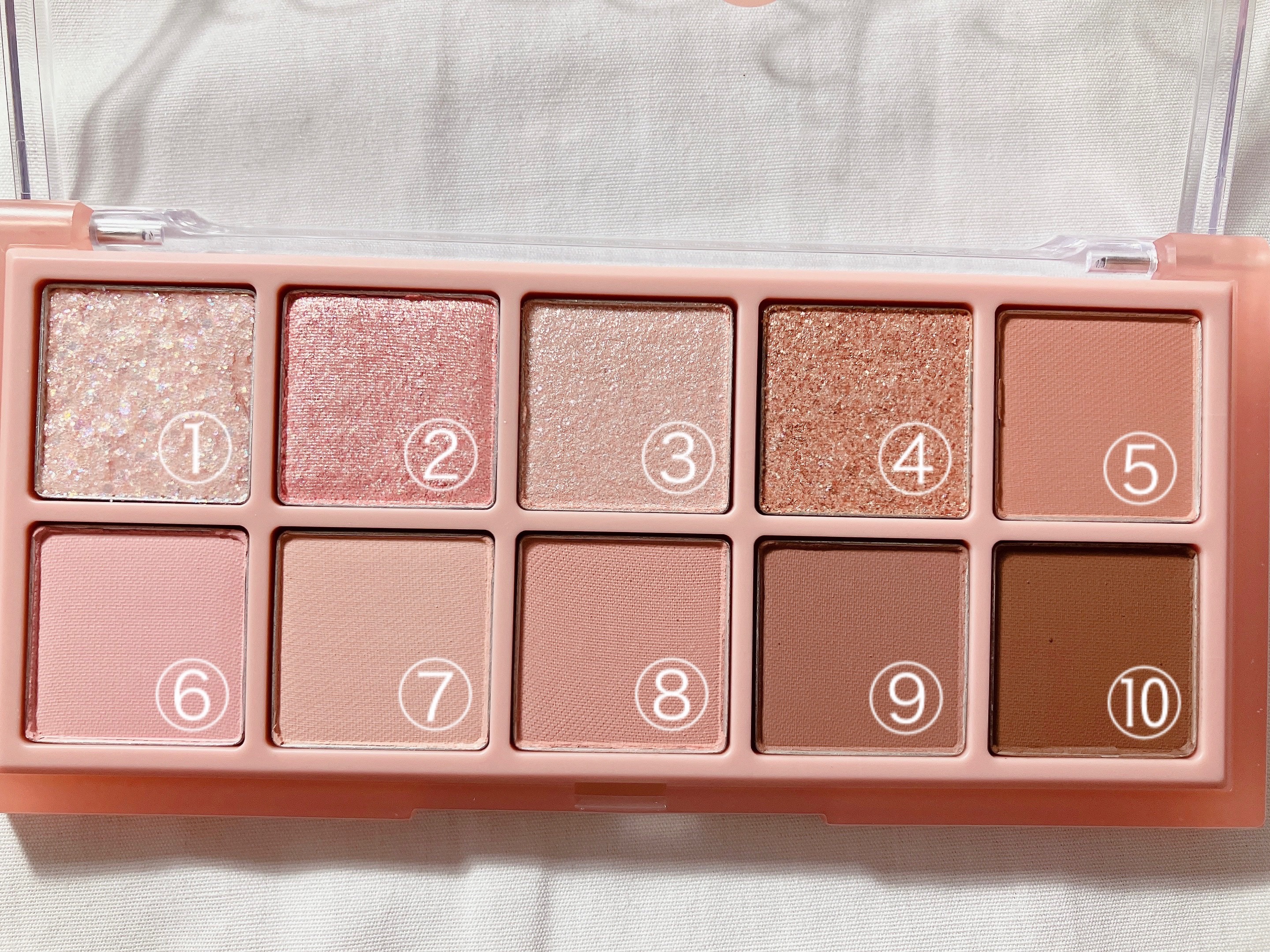 ベターザンパレット/rom&nd/アイシャドウパレットを使ったクチコミ（3枚目）