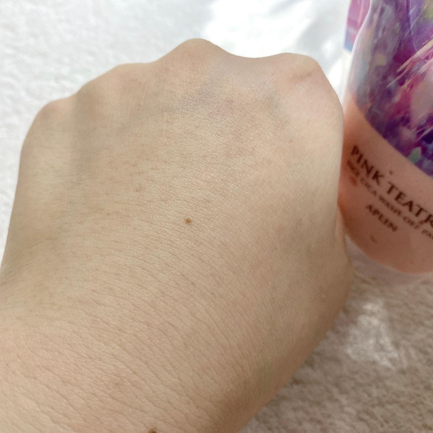 ピンクティーツリーライスシカウォッシュオフパック/APLIN/洗い流すパック・マスクを使ったクチコミ(5枚目)