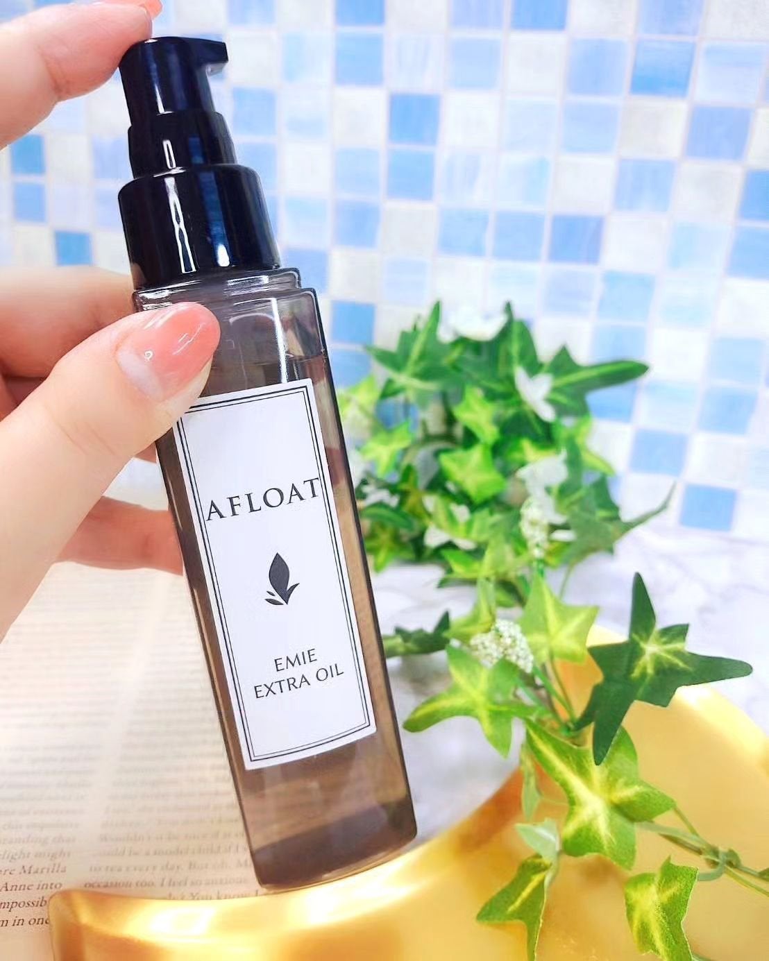 EMIE EXTRA OIL/アフロート(美容家電)/ヘアオイルを使ったクチコミ(2枚目)