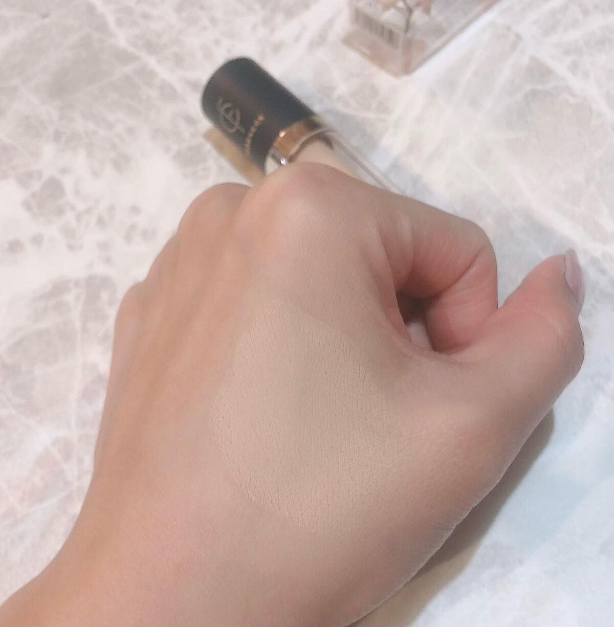 タトゥーウォータープルーフスカーコンシーラー/フォレンコス/リキッドコンシーラーを使ったクチコミ(4枚目)