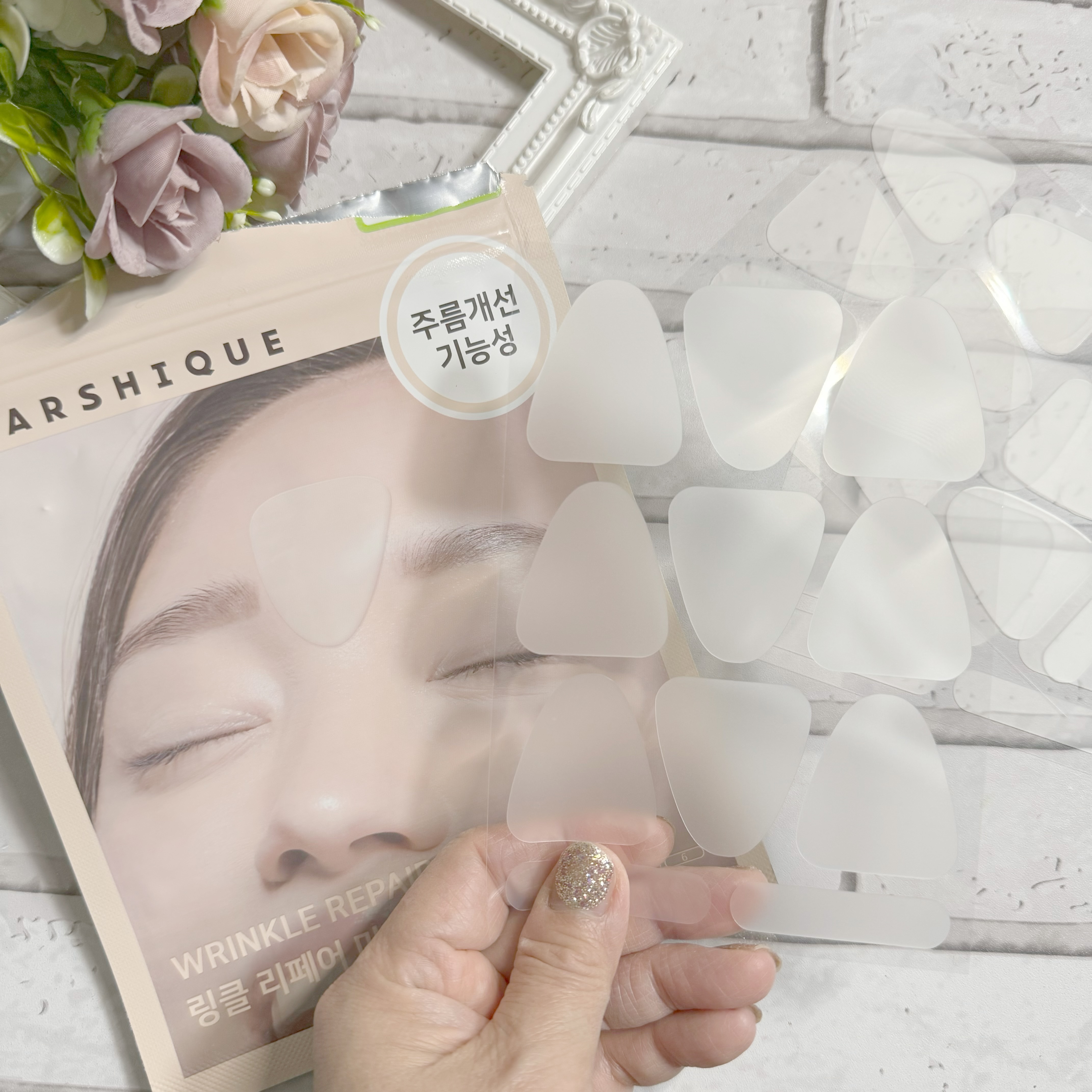 額のしわパッチ/MARSHIQUE/その他スキンケアグッズを使ったクチコミ（2枚目）