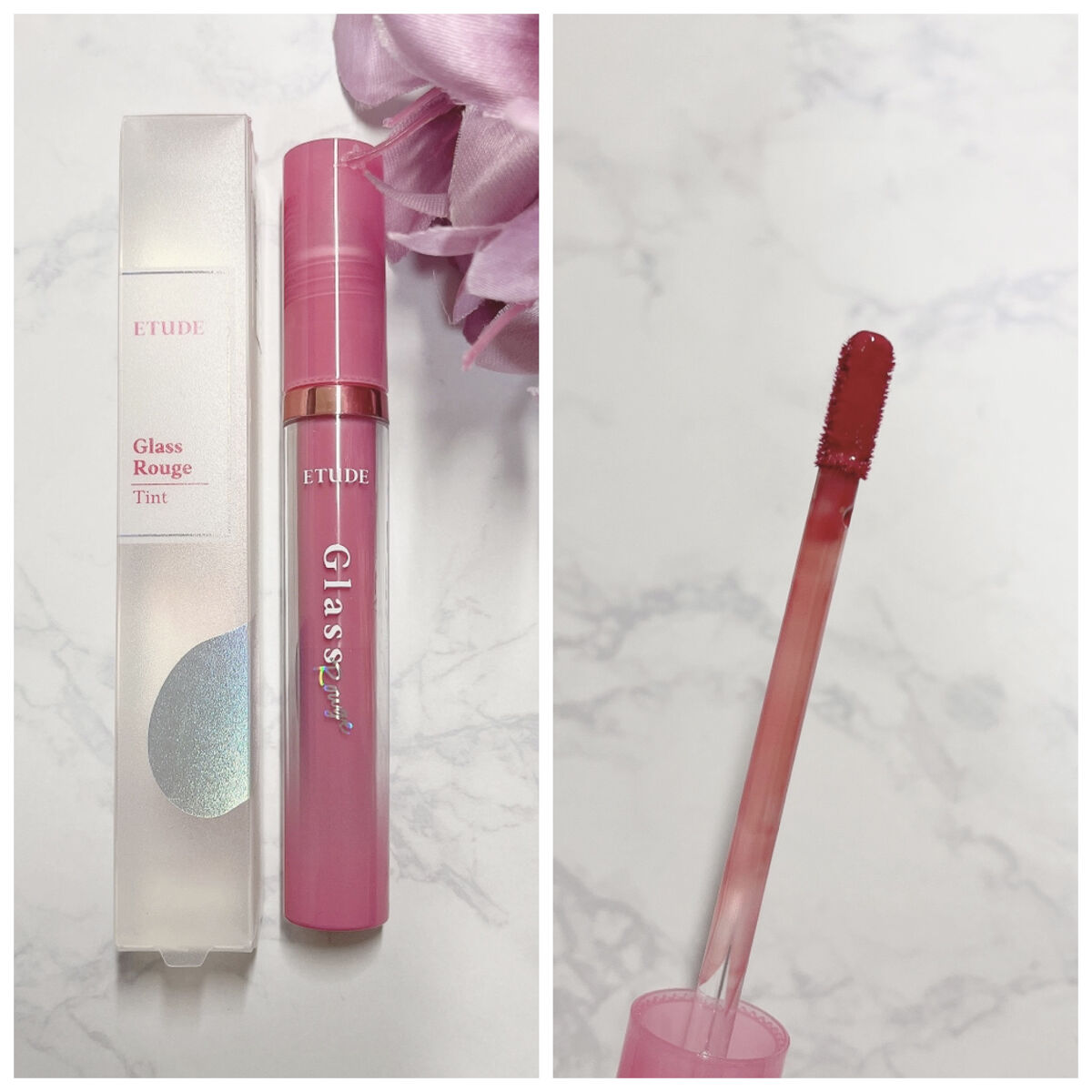 グロッシールージュティント PP501/ETUDE/リップグロスを使ったクチコミ（2枚目）