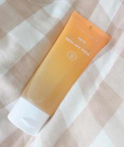 リアルカレンデュラピールオフパック/APRILSKIN/ピーリングを使ったクチコミ(1枚目)