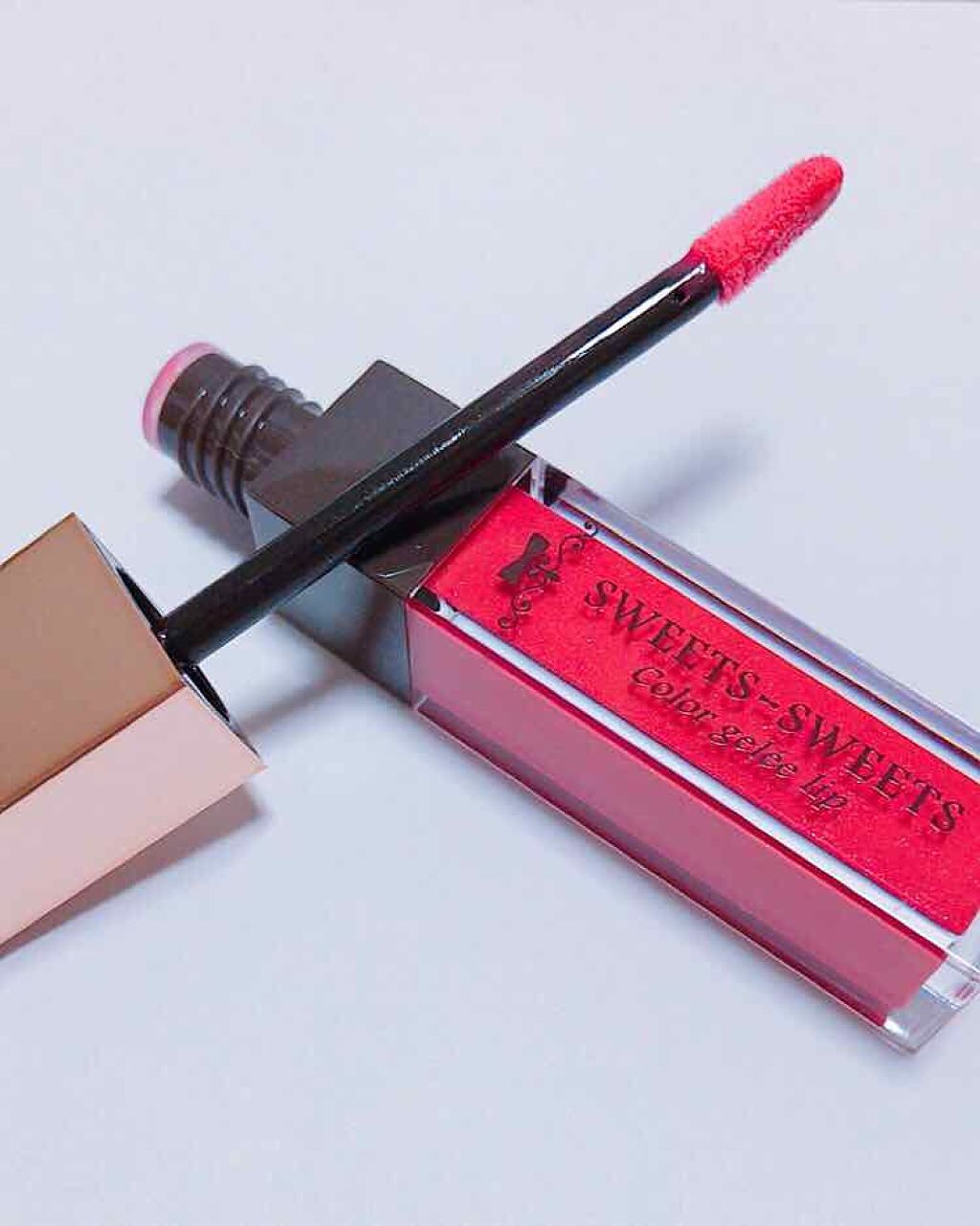 カラージュレリップ/スウィーツ スウィーツ/リップグロスを使ったクチコミ(2枚目)