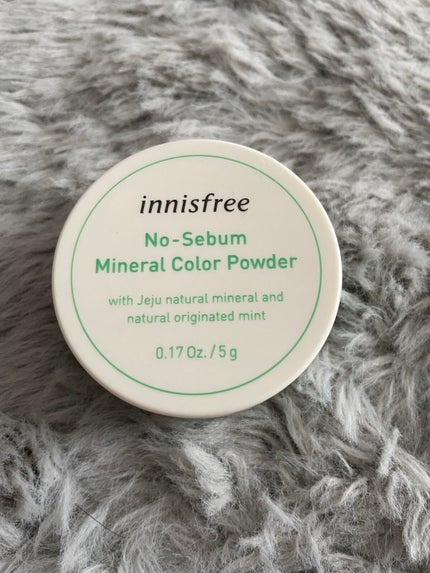 ノーセバム ミネラルカラーパウダー /innisfree/ルースパウダーを使ったクチコミ(1枚目)