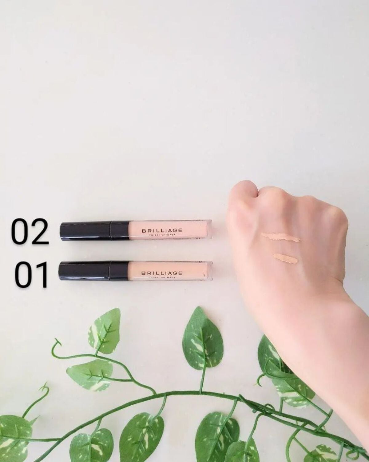 デザイニング コンシーラー/ブリリアージュ/リキッドコンシーラーを使ったクチコミ(4枚目)