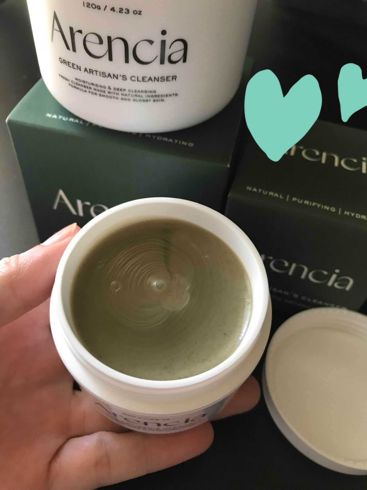 プレミアムもちソープ「グリーンアルティザン」/アレンシア/その他洗顔料を使ったクチコミ(2枚目)