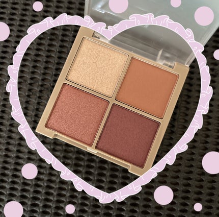 Lilytone 4色アイシャドウ/Lilytone/アイシャドウパレットを使ったクチコミ(2枚目)