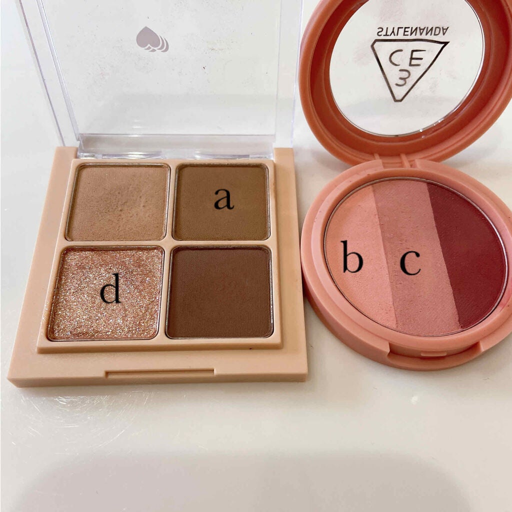 3CE TRIPLE SHADOW/3CE/アイシャドウパレットを使ったクチコミ(3枚目)