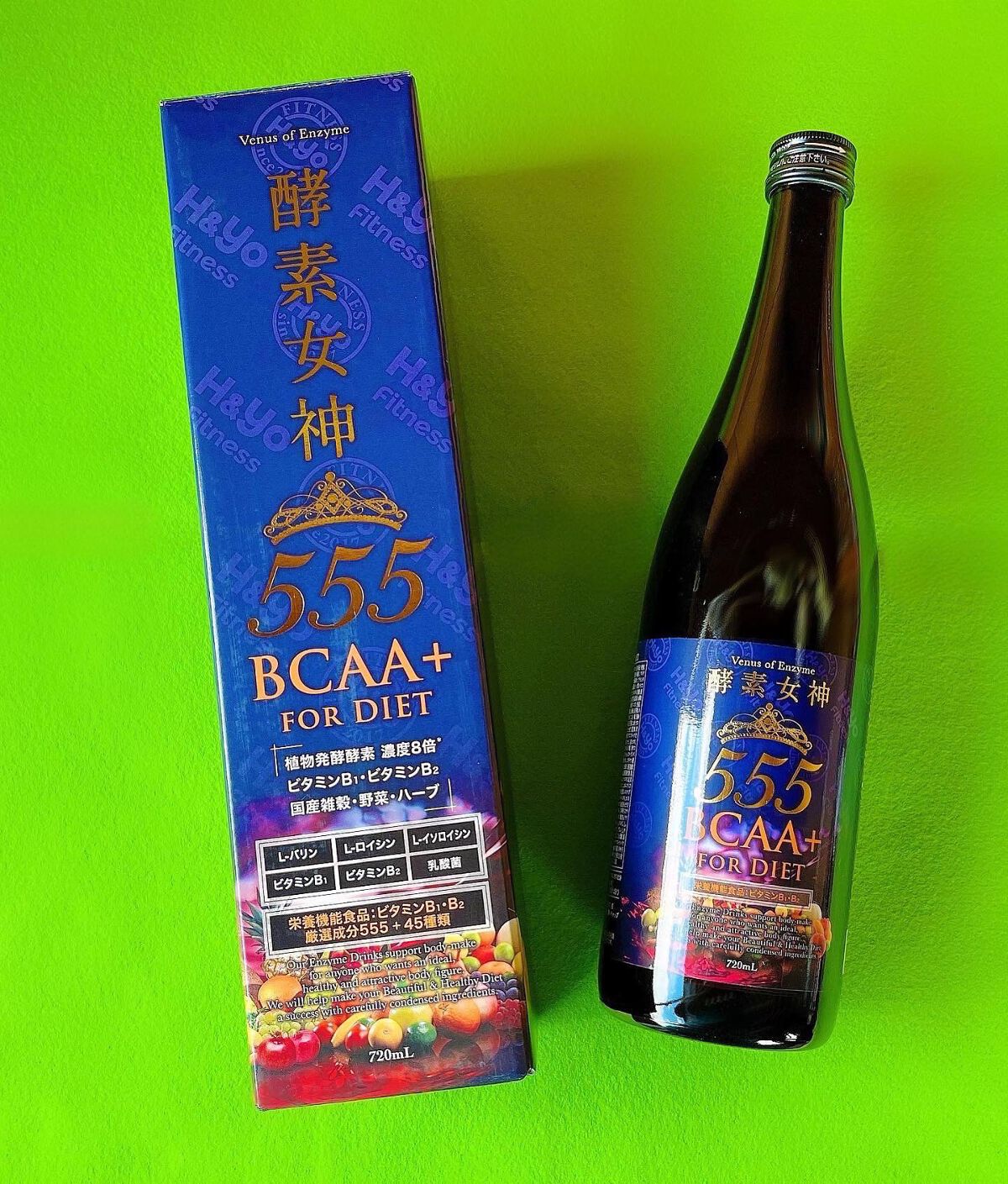 酵素女神555 BCAA+ FOR DIET /H&Cプロダクツ/酵素ドリンクを使ったクチコミ（1枚目）