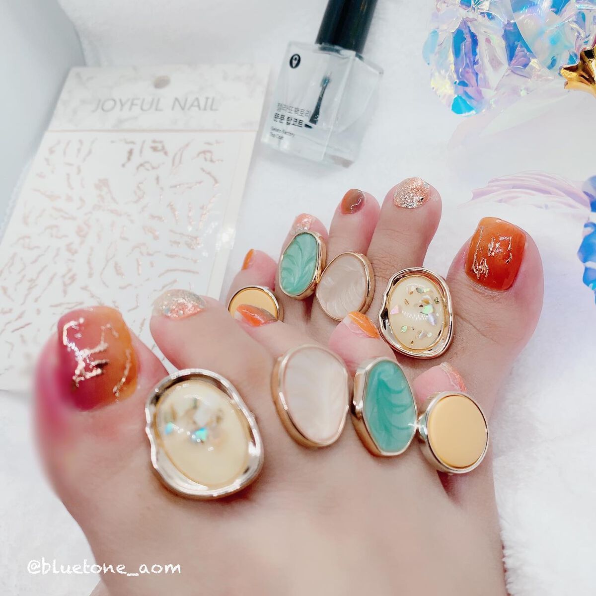 あつあつトップコート/GELATO FACTORY/ネイルトップコートを使ったクチコミ(2枚目)