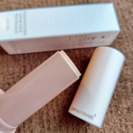 ヴィーガンナチュラルカバースティックファンデーション/DERMASHARE/その他ファンデーションを使ったクチコミ(2枚目)