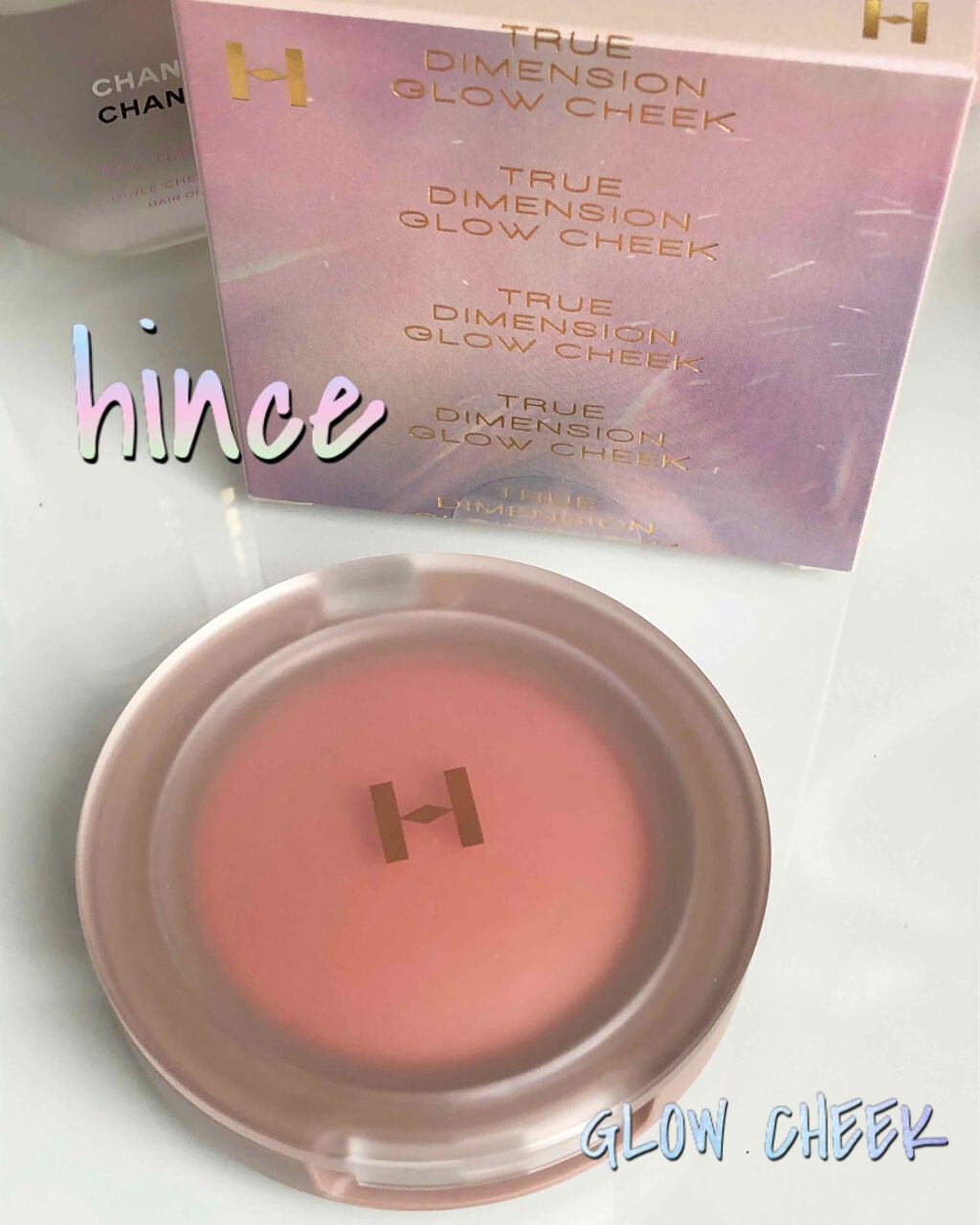 トゥルーディメンショングロウチーク/hince/パウダーチークを使ったクチコミ(1枚目)