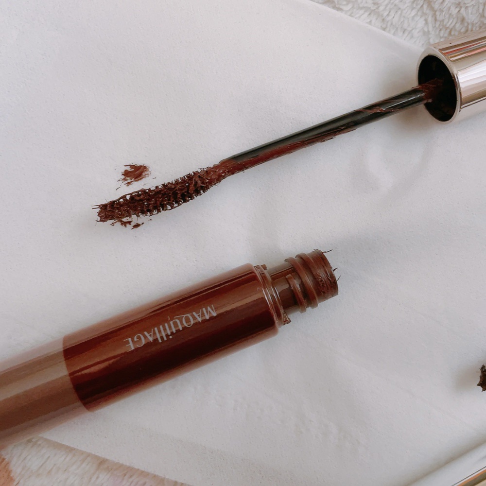 セパレートカール マスカラ N 02 ダークブラウン/RMK/マスカラを使ったクチコミ（2枚目）