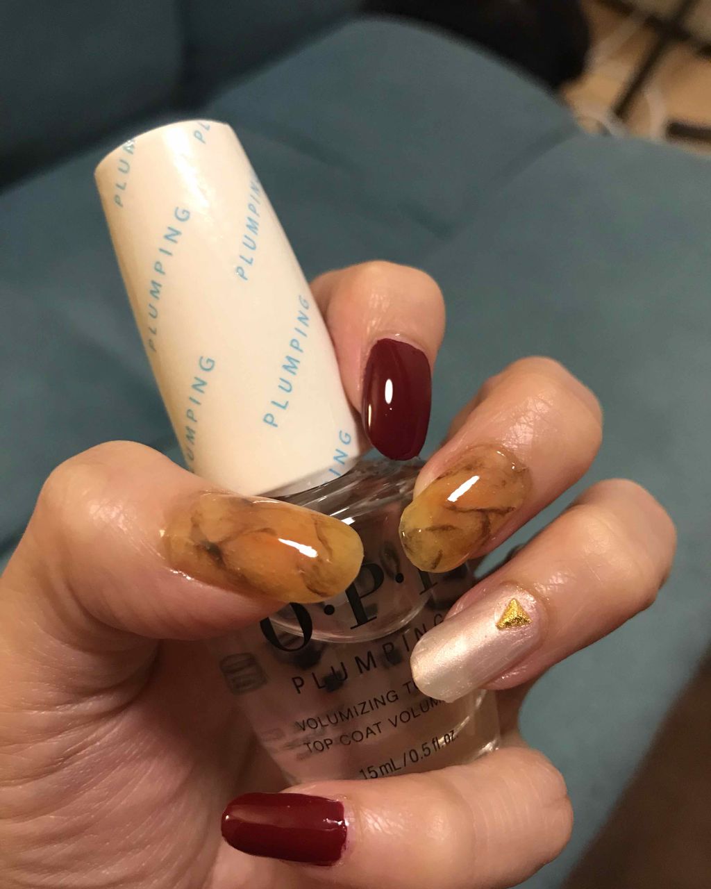 プランピング トップコート/O・P・I/ネイルトップコートを使ったクチコミ(4枚目)