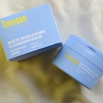 カラーフードシリーズホワイトホールサムクレンジングバーム/Tovegan/クレンジングバームを使ったクチコミ(2枚目)