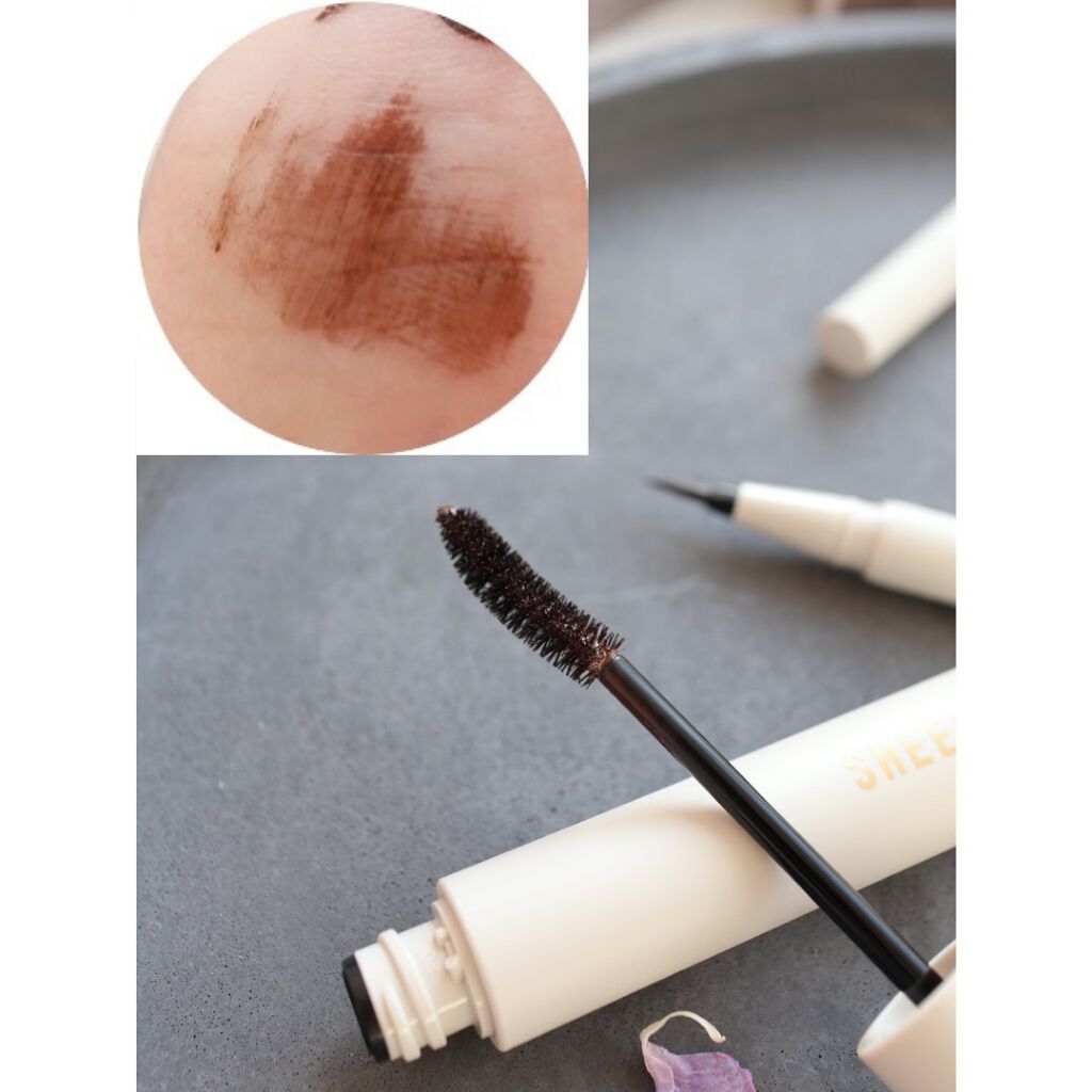 ロングステイフィルム 02 チークブラウン/シアーズ/マスカラを使ったクチコミ（2枚目）