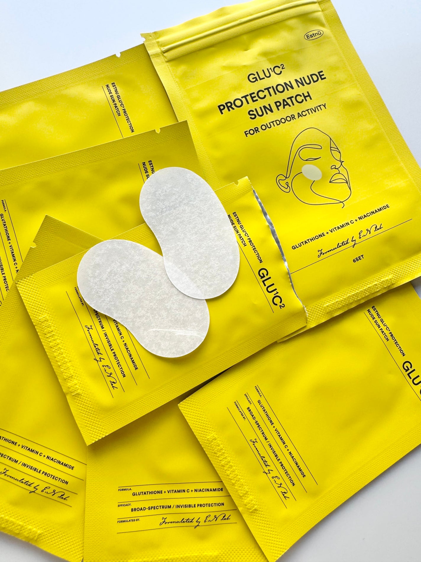 グルタチオンCプロテクションヌードサンパッチ/ESTHER FORMULA/日焼け止めローションを使ったクチコミ(1枚目)