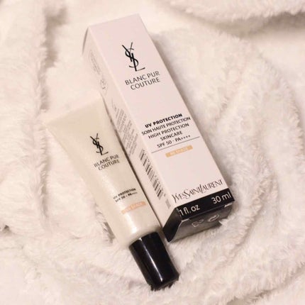新品Yves Saint Laurent ブランクチュール UV50 30ml 試してみた】ブランクチュール UV50 クリア/BB YVES SAINT