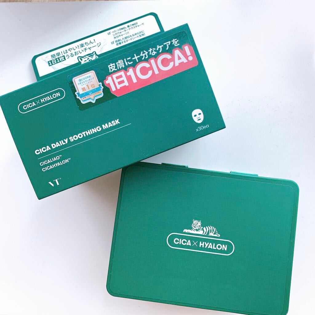 CICA デイリースージングマスク/VT/シートマスク・パックを使ったクチコミ(1枚目)